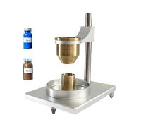 Débitmètre De Hall À Entonnoir 60°, Testeur De Densité Apparente De Poudre, Testeur De Poudre Haute Précision, Hauteur De Chute Fixe 25mm Pour Recherche Sur Poudres Métalliques(Brass,5mm)