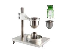 Débitmètre De Hall À Entonnoir 60°, Testeur De Densité Apparente De Poudre, Testeur De Poudre Haute Précision, Hauteur De Chute Fixe 25mm Pour Recherche Sur Poudres Métalliques(Stainlesssteel,2.5+5mm)