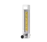 Débitmètre de liquide 25-250L/H, tuyau en verre de 12mm, rotamètre avec vanne de commande, débitmètre à surface Variable monté verticalement(16-160L-H)