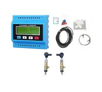 Débitmètre de liquide à ultrasons à pince externe, débitmètre numérique for pipeline avec transducteur de débit TS-2 TM-1 TL-1 Lectures précises(Host plus TC-1)