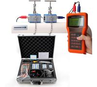 DéBitmèTre De Liquide à Ultrasons DéBitmèTre NuméRique Portable, Avec Capteur M2 (Dn50-700 Mm) + S1 (Dn15-100 Mm) + L1 (Dn300-6000 Mm) Pour Tuyau Frp En Fonte D'Acier Inoxydable Pvc,TL-1(DN30-6000mm)