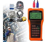 Débitmètre de liquide à ultrasons, débitmètre numérique portable avec transducteur pour eau de mer et alcool, adapté pour les applications industrielles