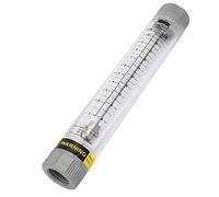 Débitmètre de Liquide de Type Tube en Acrylique 20G, 1-10GPM pour Femelle G3/4 Pouces, pour Mesurer le Débit de Milieu Liquide, Type de Panneau, Cylindrique