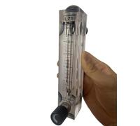 Débitmètre de liquide PMMA LZM-15T, 1 pièce, panneau de débitmètre d'eau, rotamètre avec vanne de commande 0.2-2LPM 0.2-3LPM 0.5-4LPM 1-7LPM 10-100L/H(16-160LPH)