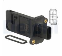 Débitmètre de masse d'ai DELPHI AF10432-12B1 pour FORD B-MAX (JK) 1 2012-2017