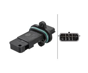 débitmètre de masse d'air HELLA 8ET 358 095-431