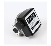 Débitmètre de Pointe Débitmètre De Gallon, Compteur Carburant Mécanique À 4 Chiffres, Jauge Débit Haute Précision For La Mesure L'huile(Measuring instrument)