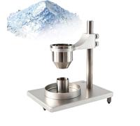 Débitmètre de poudre métallique et testeur de densité en vrac avec support réglable, entonnoir en laiton/S, orifices de 2,5 mm et 5,0 mm, répétabilité +/-0,4 s, kit complet prêt à l'emploi