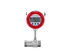 Débitmètre d'eau à turbine, capteur de débitmètre à impulsion liquide, affichage numérique(DN50 SS304)