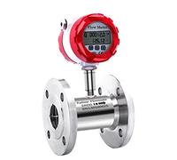 Débitmètre d'eau à ultrasons Compteur de commande d'écoulement de l'eau DN50 DN80 DN100 Affichage de flux industriel Affichage de la turbine Modbus 4-20mA Linéarité de mesure de haute précision(DN50)