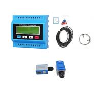 Débitmètre d'eau à ultrasons TUF-2000M, module transducteur TS-2/TM-1/TL-1, débitmètre liquide numérique for tuyaux métalliques ou plastiques Lectures précises(Host plus TS-2 TM-1)