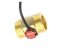 Débitmètre d'eau, Capteur de débit à effet Hall YF-DN32-T 3-120L/min, eau BSP G1, extrémité filetée 1/4 ", connexion DN32, erreur 3%, débitmètre à Turbine