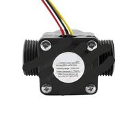 Débitmètre d'eau Capteur de débit Indicateur G3/4 DN20mm 2-60L/min DC4.5V-18V