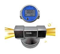 Débitmètre d'eau, Débitmètre à Turbines de haute précision, compteur d'eau liquide étanche, 2 tailles,Mesure de précision(6 points)