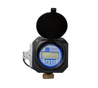 Débitmètre d'eau, Débitmètre liquide à ultrasons ASW-1 RS485/USART petit diamètre DN15-40mm connexion filetée tuyau en cuivre compteur d'eau intelligent(DN40)