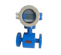 Débitmètre d'eau électromagnétique Diamètre DN10~DN600 Précision 1,0% Capteur de débit de liquide numérique Lectures précises(DN80)
