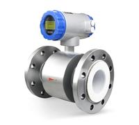 Débitmètre d'eau électromagnétique DN65/DN80/DN100, débitmètre de boues d'épuration liquides à Base d'acide(DN100(24VDC))