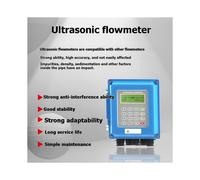 Débitmètre D'Eau Liquide à Ultrasons TUF-2000B-TM-1, Montage Mural, Transducteurs TM-1, Débitmètres Numériques Modbus RS485, Royaume-