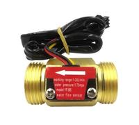 Débitmètre d'eau numérique haute précision Capteur débitmètre compteur 1-30L/min G3/4 "filetage mâle en laiton capteur de débit d'eau