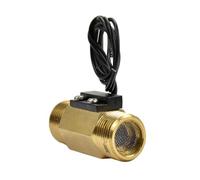 Débitmètre d'eau, USM-FS21TA Capteur De Débit Interrupteur À Lames Interrupteur À Capteur Magnétique en Laiton 1.5-12L/min 250 V DC 70 W Capteur Saier À 2 Fils (Color : A, Size : Normal Open Circuit
