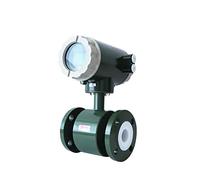 Débitmètre, débitmètre d'eau turbine débitmètre électromagnétique intégré Eaux usées liquides Mesure du débit des boues d'égout 4-20 mA RS485 pour l'eau, diesel, essence et autres liquides (DN10)