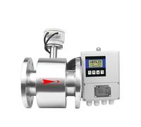 Débitmètre, Débitmètre électromagnétique à affichage distance de haute précision, débitmètre chimique for le lait acide(DN20 SS304)