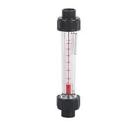 Débitmètre, Débitmètre LZS-15D, Rotamètre, Compteur d'eau Liquide à Tube en Plastique, Résistance aux Acides et aux Alcalis, Performances Stables, échelle Claire, Débitmètres