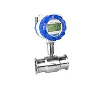 Débitmètre, Débitmètre Numérique SS304 4-20 MA RS485 Sortie Compteur De Liquide Débitmètre Instrument De Mesure De L'eau Pour eau, diesel, essence(3/4”)