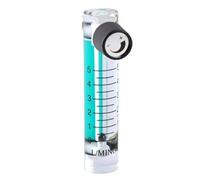 Débitmètre d'oxygène 0,1-5 LPM 1 L avec vanne de régulation for oxygène, air et gaz