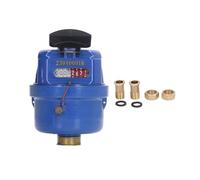 DéBitmèTre Eau Compteur d'eau volumétrique en laiton for eau froide, for jardin et maison, raccord 1/2 pouce