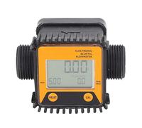 Débitmètre eau, Débitmètre de carburant numérique, contrôleur de débit de fonctionnement pratique for les produits chimiques(Oranje)