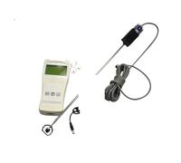 DéBitmèTre eau, River Open Channels Flow Velocities Instrument de mesure Portable Slurry Typr Meter Range 0.01~4.0m / s Velocity