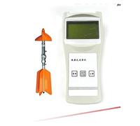 Débitmètre Eau, Turbine Débit de débit de carburant numérique LJ12-1A Compteur d'écoulement liquide 0,05~8 m/s/compteur de vitesse portable