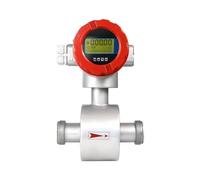 Débitmètre électromagnétique à affichage numérique, haute précision 4~20ma, Signal RS485, débitmètre magnétique for eaux usées industrielles(DN40)