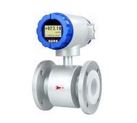 Débitmètre électromagnétique à turbine haute précision for mesurer le lait, l'eau, 4-20 mA, impulsion, RS485 Lectures précises(DN80)