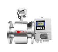 Débitmètre électromagnétique avec affichage déporté for eaux usées, eaux d'égout et émulsions acides(DN40 SS304)