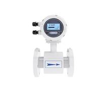 Débitmètre électromagnétique débitmètre de liquide capteur d'eau affichage numérique électronique acier inoxydable(DN300)