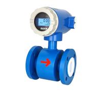 Débitmètre électromagnétique eau liquide intégré affichage numérique divisé compteur d'eau du robinet de pipeline haute précision(DN200 PTFE Lining 316L Electrode)