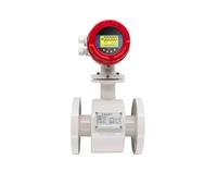 Débitmètre électromagnétique for eaux usées, eaux usées, eau de mer, débitmètre DN80 DN100 4-20 mA RS485 Lectures précises(DN150,220V)
