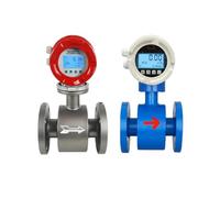 Débitmètre électromagnétique for eaux usées, type intégré, for tuyau revêtu de PTFE, débitmètre liquide, RS485, sortie d'impulsion 4-20 mA, DN10-50(DN40-normal)