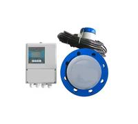 Débitmètre électromagnétique fractionné haute précision avec affichage numérique 4-20 mA Mesure et Réponse Rapides(DN10 PTFE Liner)