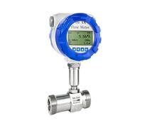 Débitmètre électromagnétique industriel avec écran LCD numérique, capteur de débit d'eau à turbine DN4-DN100 Mesure et Réponse Rapides(DN32)