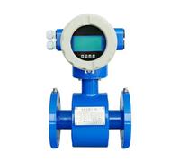 Débitmètre électromagnétique intégré avec écran LCD, débitmètre for canalisation d'égout DN50/80/100, capteur de sortie RS485 4-20 mA Lectures précises(DN65)