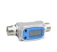 Débitmètre électronique à Turbine, compteur numérique en ligne en aluminium for carburant Diesel, for eau et huiles légères, 1 à 2 pouces(G1)