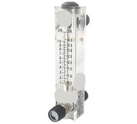 Débitmètre en acier inoxydable, panneau, flotteur gaz, rotor, quatre filets(2)