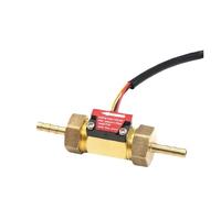 Débitmètre en cuivre YF-B1, capteur d'eau en ligne en laiton G1/2 for distributeur de chauffage, Machine à café, système de contrôle de l'eau(B1-12mm)