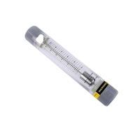 Débitmètre en PVC LZM-40G DN40, rotamètre Transparent en ligne, Type à zone Variable for canalisation industrielle d'eau et de liquide(Liquid-1-15GPM)