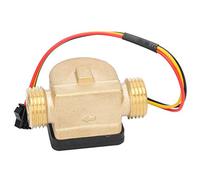 Débitmètre Hall, Capteur de Débit D'eau YF-B13, Débitmètre Hall en Laiton 0,3-10 L/min, pour Chauffe-eau Machine à Cartes de Crédit, avec Interface Mâle G1/2in, Outils