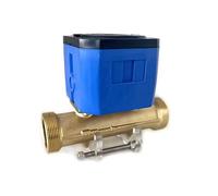 Débitmètre industriel Débitmètre de liquide ultrasonique ASW-1, RS485/USART, petit diamètre, connexion filetée DN15-40mm, tuyau en cuivre, compteur d'eau intelligent Appareil de mesure du débit(DN32)