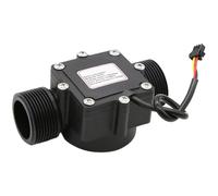 Débitmètre industriel pour l'irrigation et la surveillance de l'eau des canalisations, plage de 1 à 120 l/min, capteur ABS avec sortie 3,5 V, compatible avec les environnements à haute température